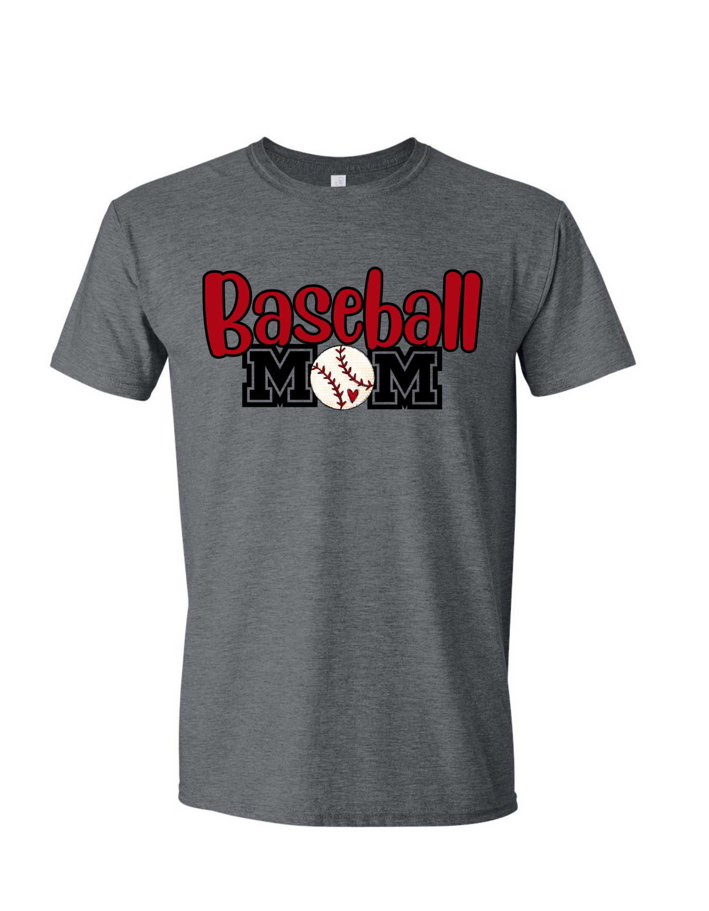Baseball Mom Softstyle T-Shirt