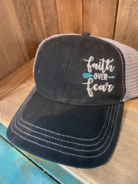 Faith Over Fear Ladies Cap