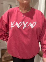 XOXO Red Crewneck